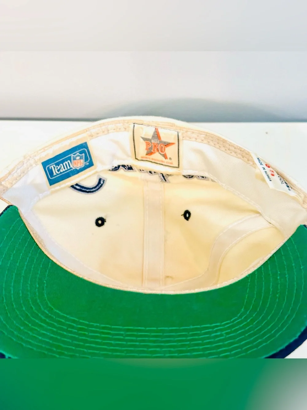VTG Dallas Cowboys Y2K 90's 100% Wool Fitted Hat 6 7/8 Streetware